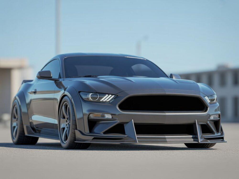 Aerodynamiczne części Mustang