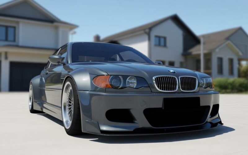 Aerodynamiczny spojler E46