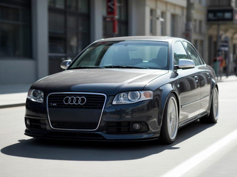 Agresywny zderzak Audi
