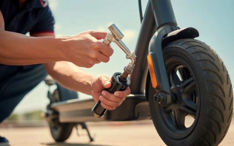 Jak napompować koła w hulajnodze elektrycznej? Kompletny poradnik krok po kroku.