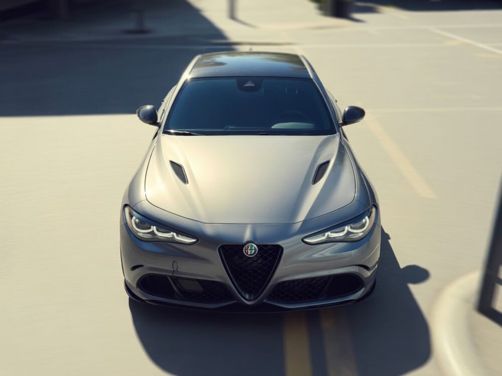 Alfa Romeo Giulia z body kitem