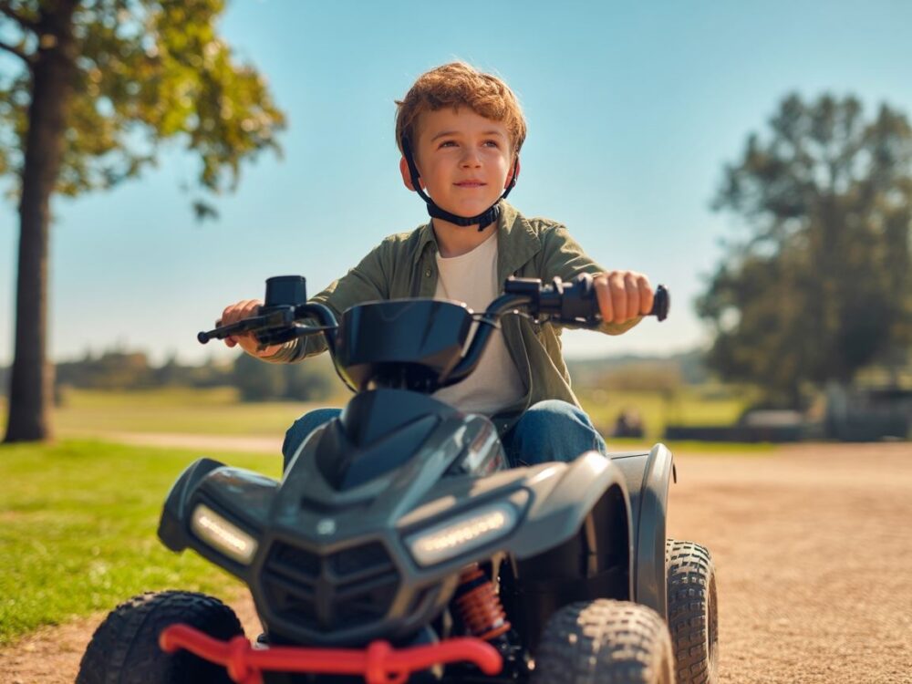 Bezpieczny quad dla dziecka