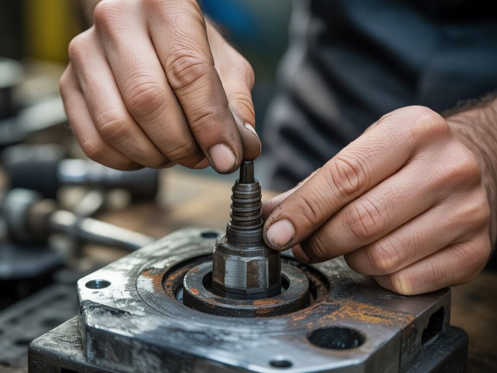 Demontaż wtryskiwacza