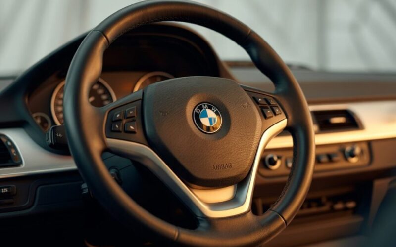 Detale kierownicy E60