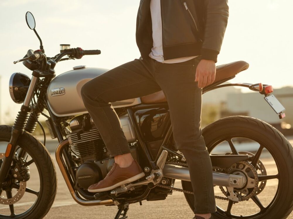 Dopasowany motocykl dla kierowcy