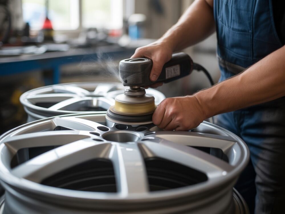 Felgi po piaskowaniu