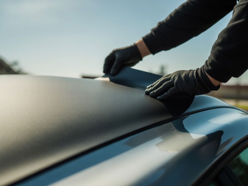 Folia winylowa na dachu