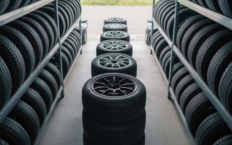 Garażowe regały na koła