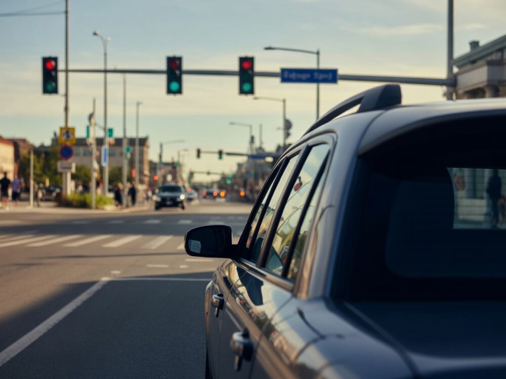 Jazda na długich światłach nocą