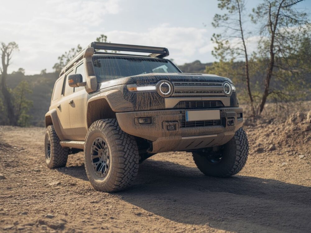 Jazda terenowa po górach