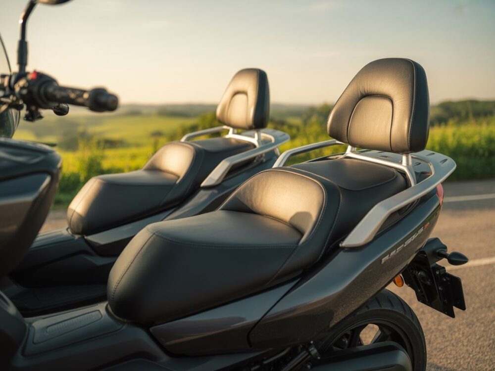 Komfortowa jazda motocyklem