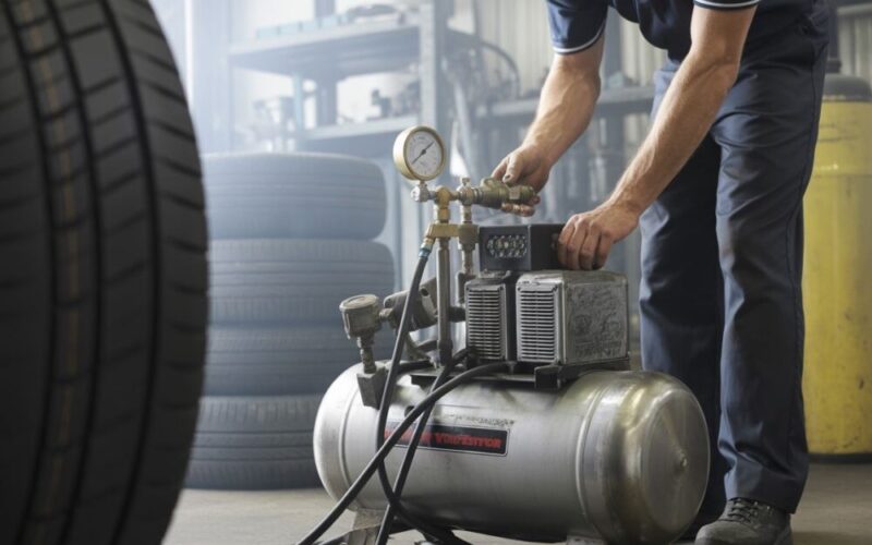 Kompresor wulkanizacyjny