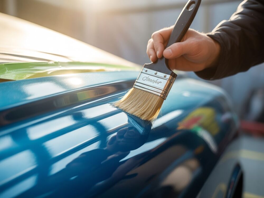 Mieszanie zaprawki lakierniczej