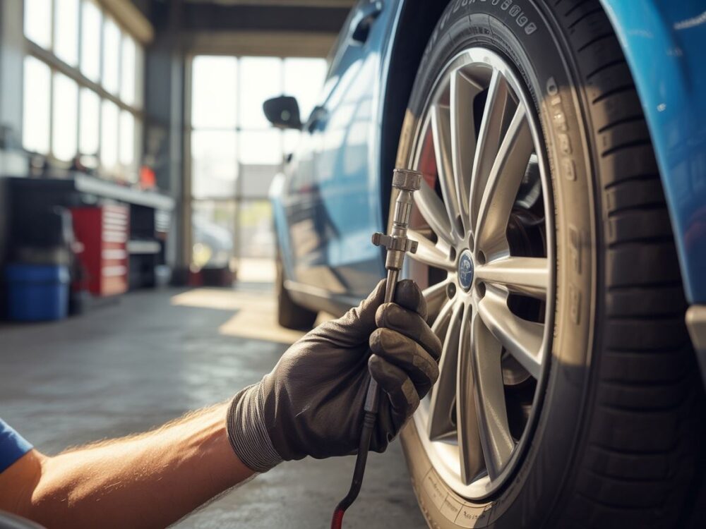 Naprawa ciśnienia opon