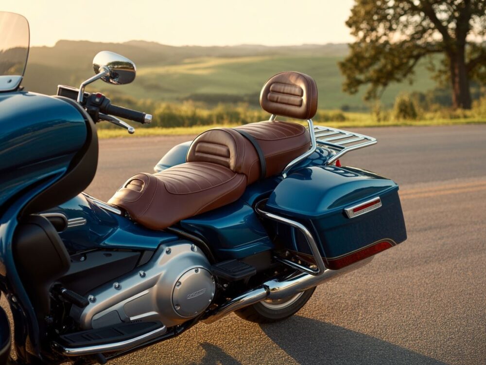 Nowoczesny motocykl turystyczny