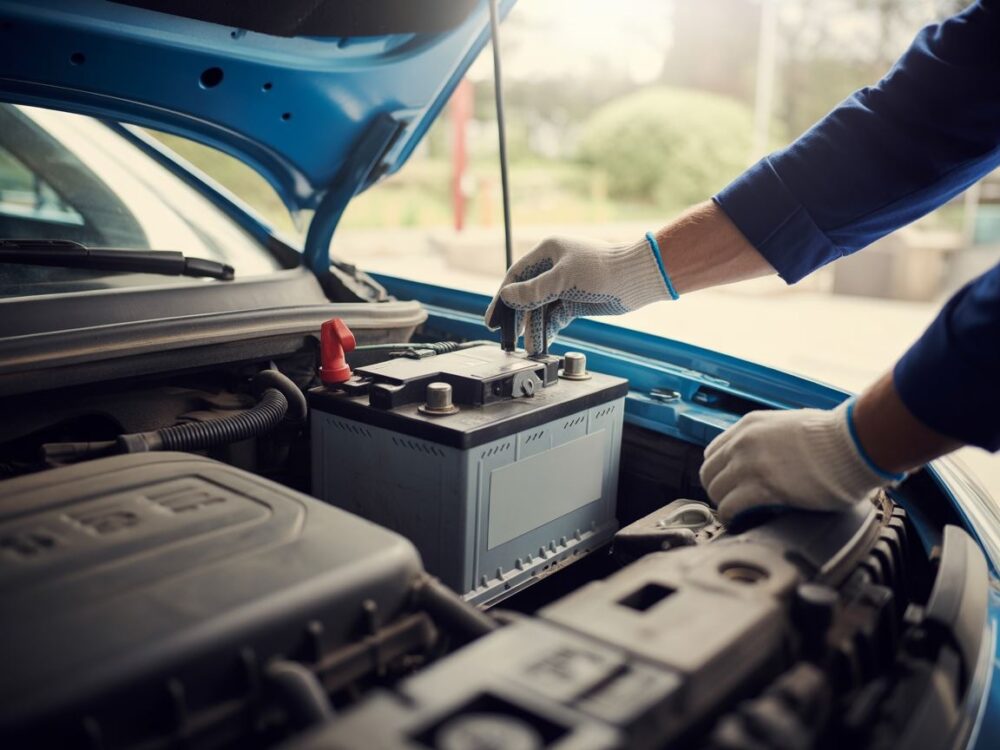 Odłączony akumulator