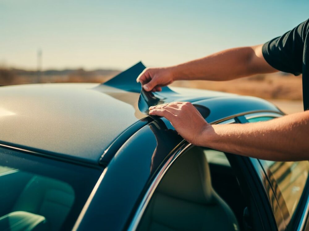 Oklejanie dachu auta