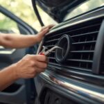 Panel sterowania nawiewami