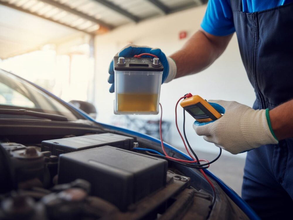 Pomiar poziomu elektrolitu