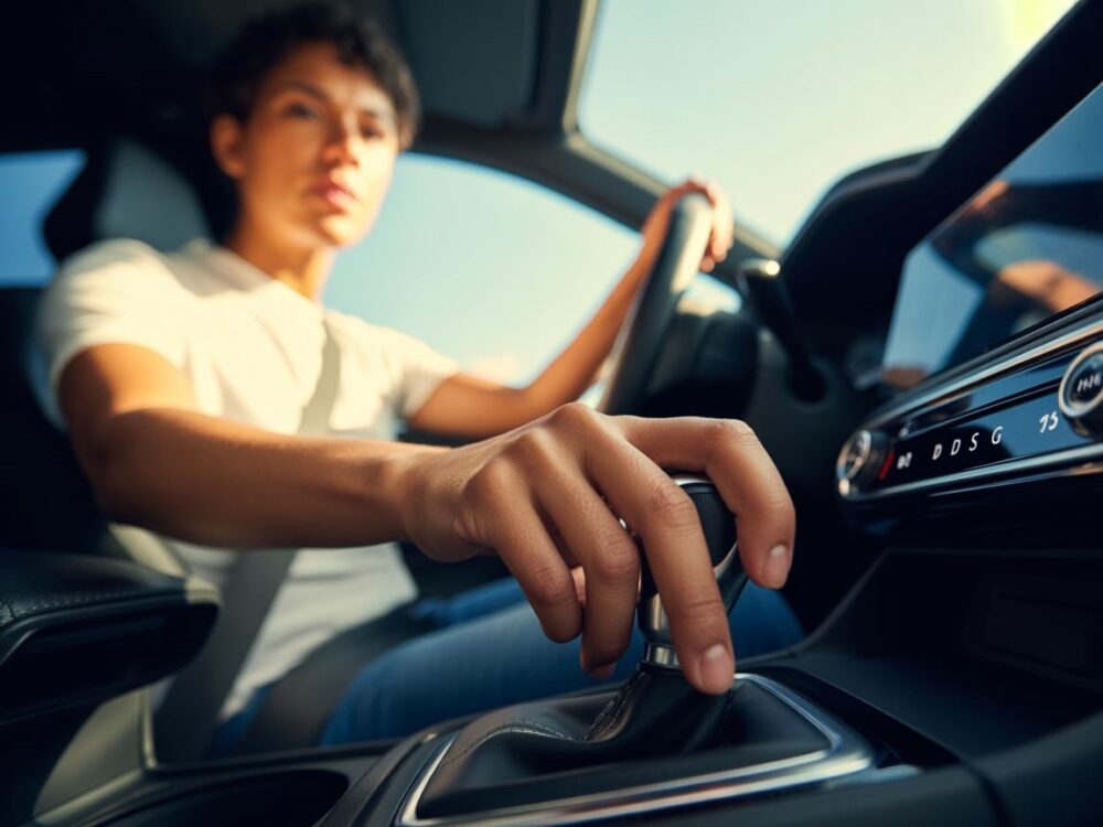 Rączki na automacie DSG