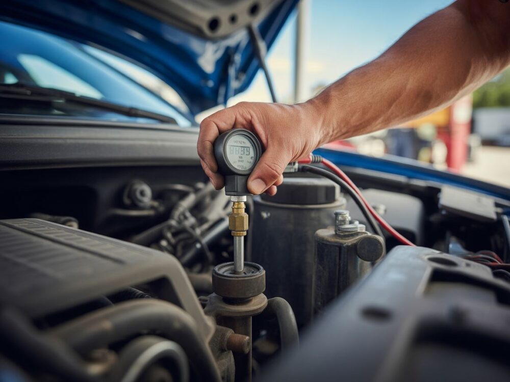 Różnica ciśnień DPF