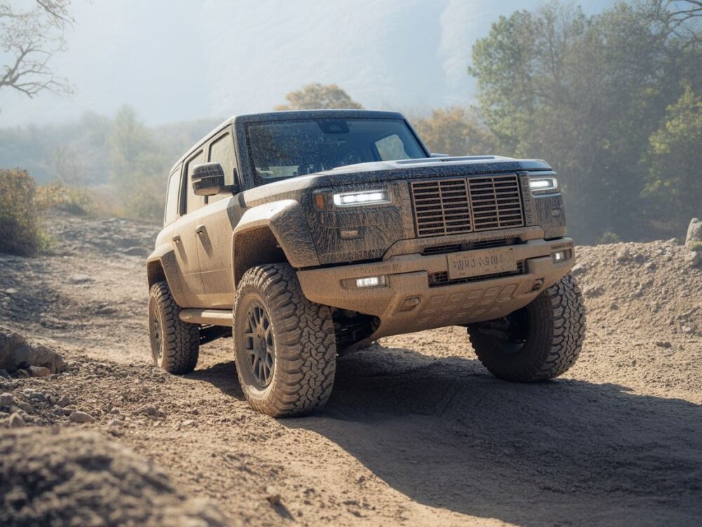 SUV z dużym prześwitem