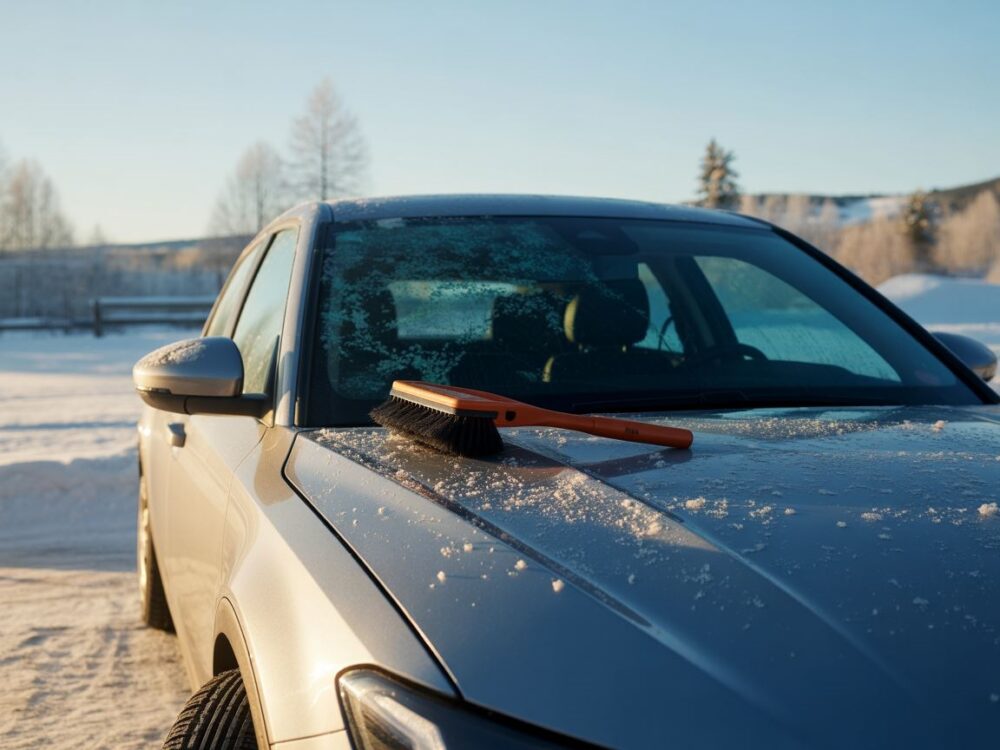 Samochód przed zimą