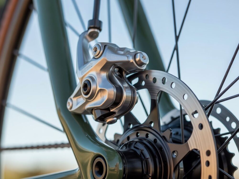 Schemat hamulca tarczowego