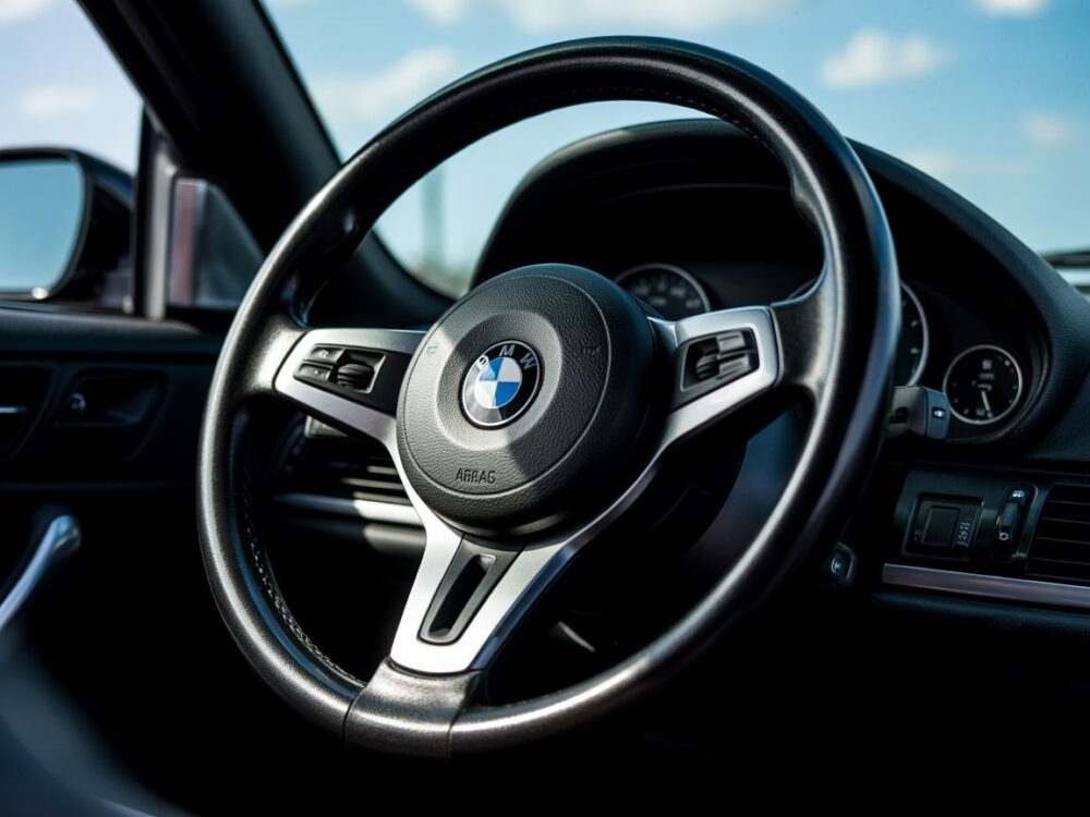 Sportowa kierownica BMW