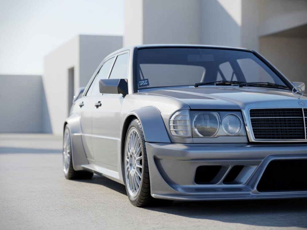 Sportowy Mercedes 190
