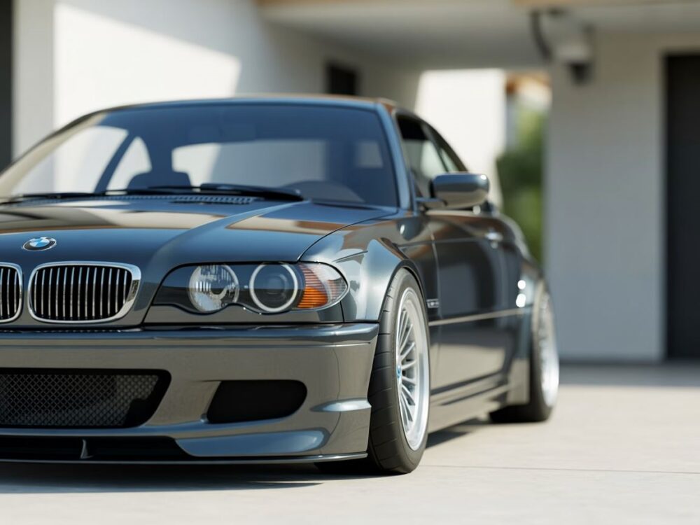 Sportowy zderzak E46