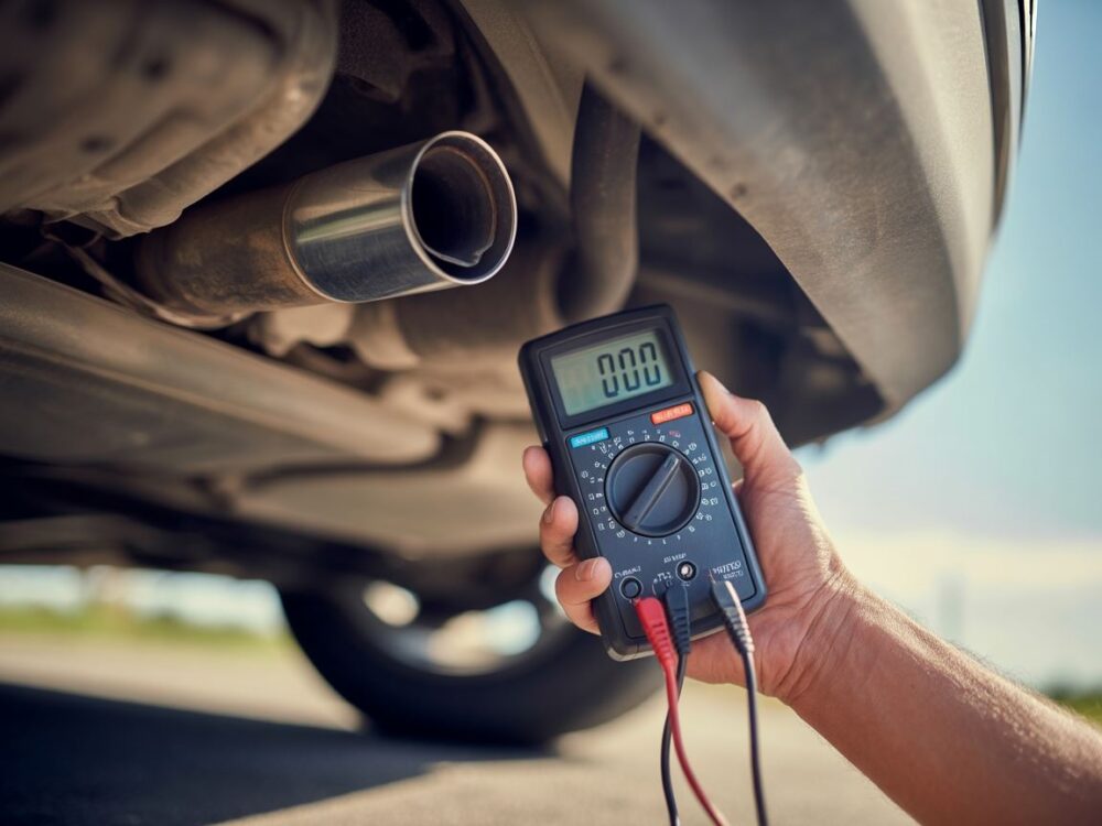 Sprawdzanie czujnika tlenków azotu