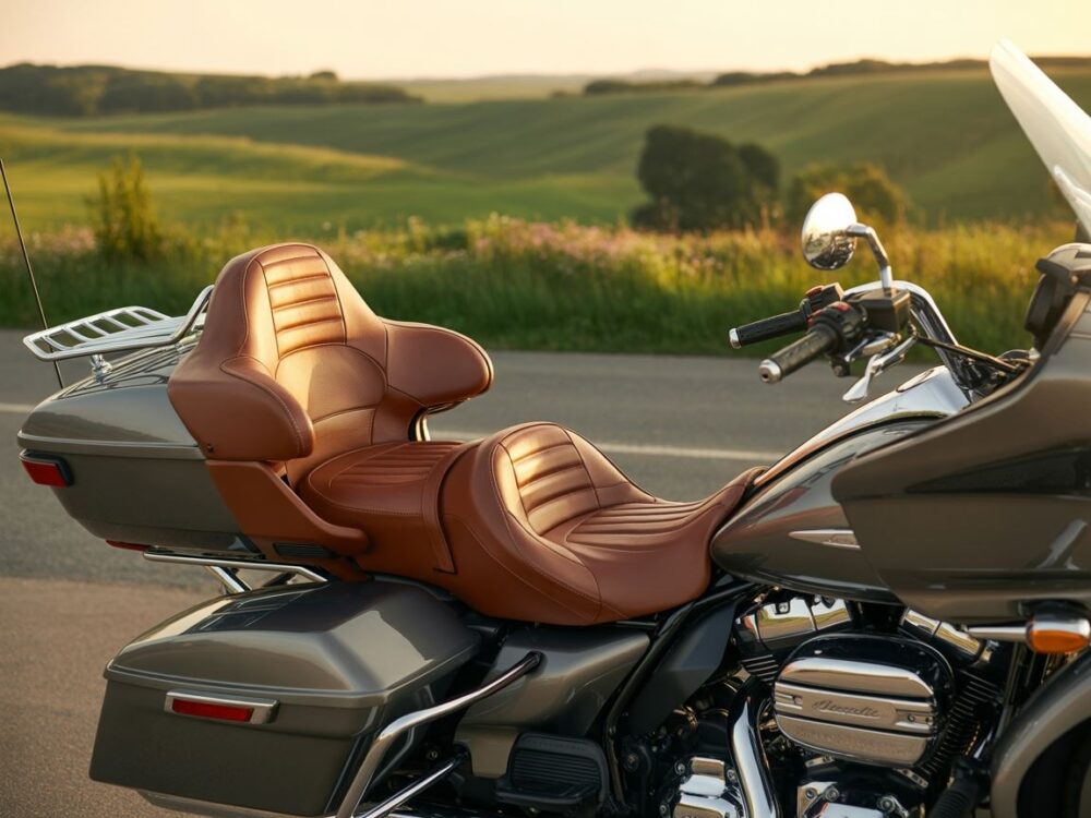 Stylizowany motocykl dla pary