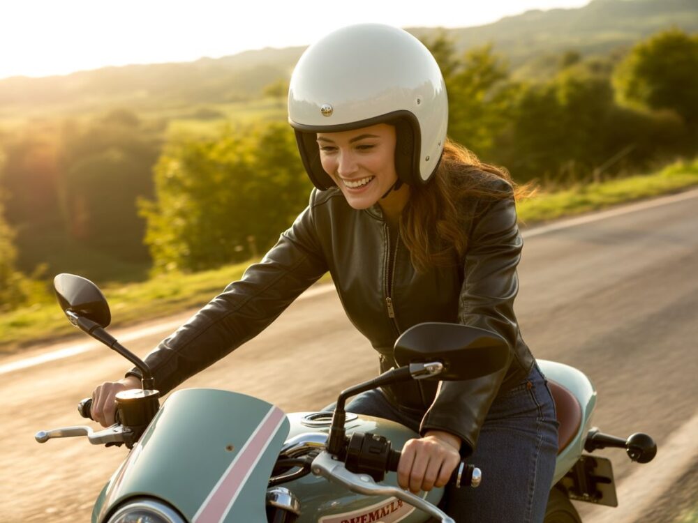 Stylowy lekki jednoślad