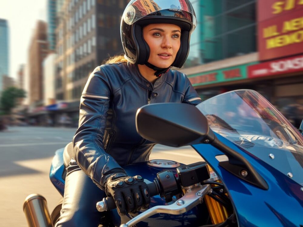 Stylowy rower motocyklowy