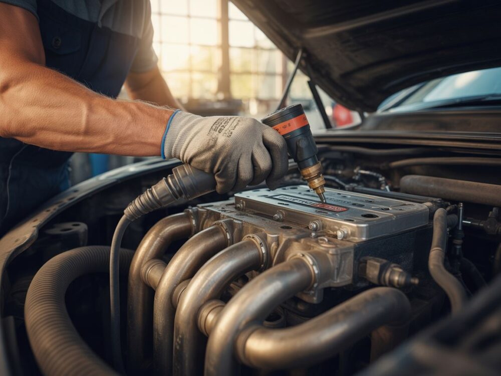 Układ wydechowy auta