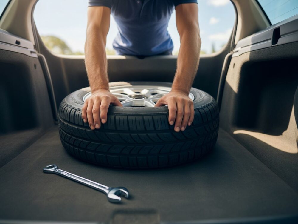 Uporządkowany bagażnik