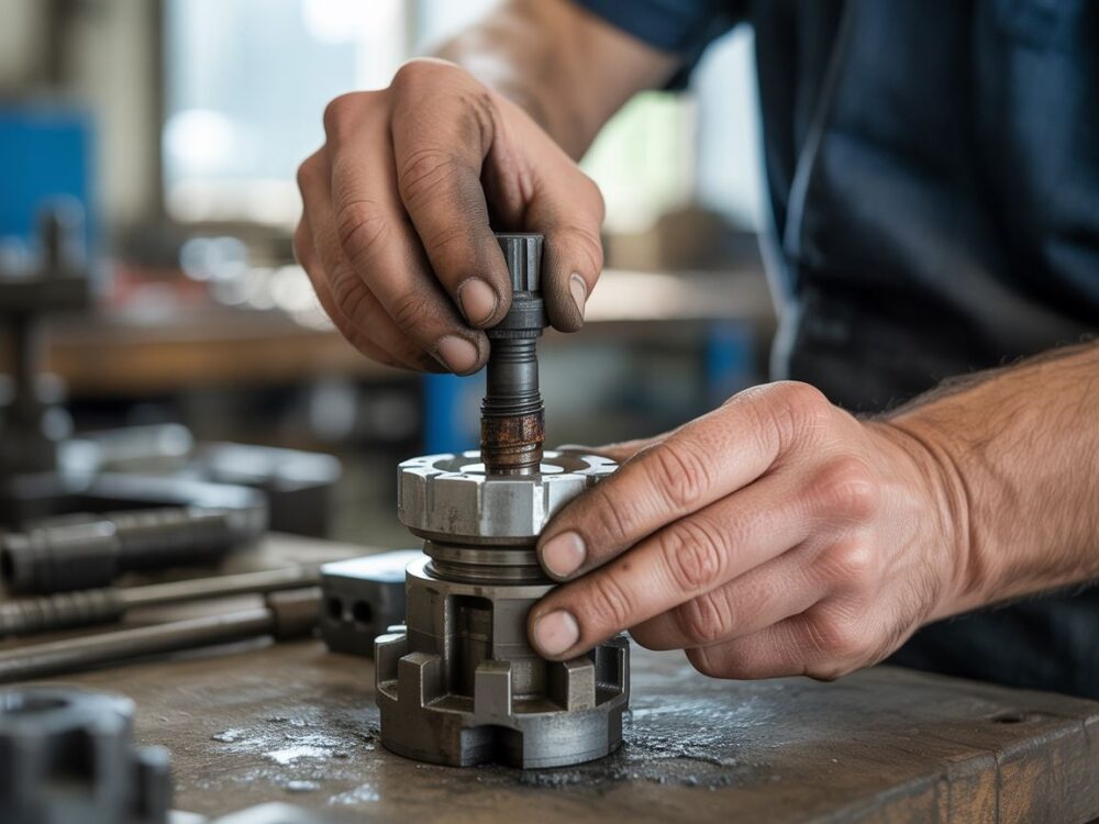 Usuwanie zapieczonego wtrysku