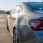 Uszkodzenie lakieru pojazdu