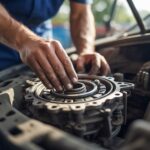 Uszkodzona skrzynia biegów