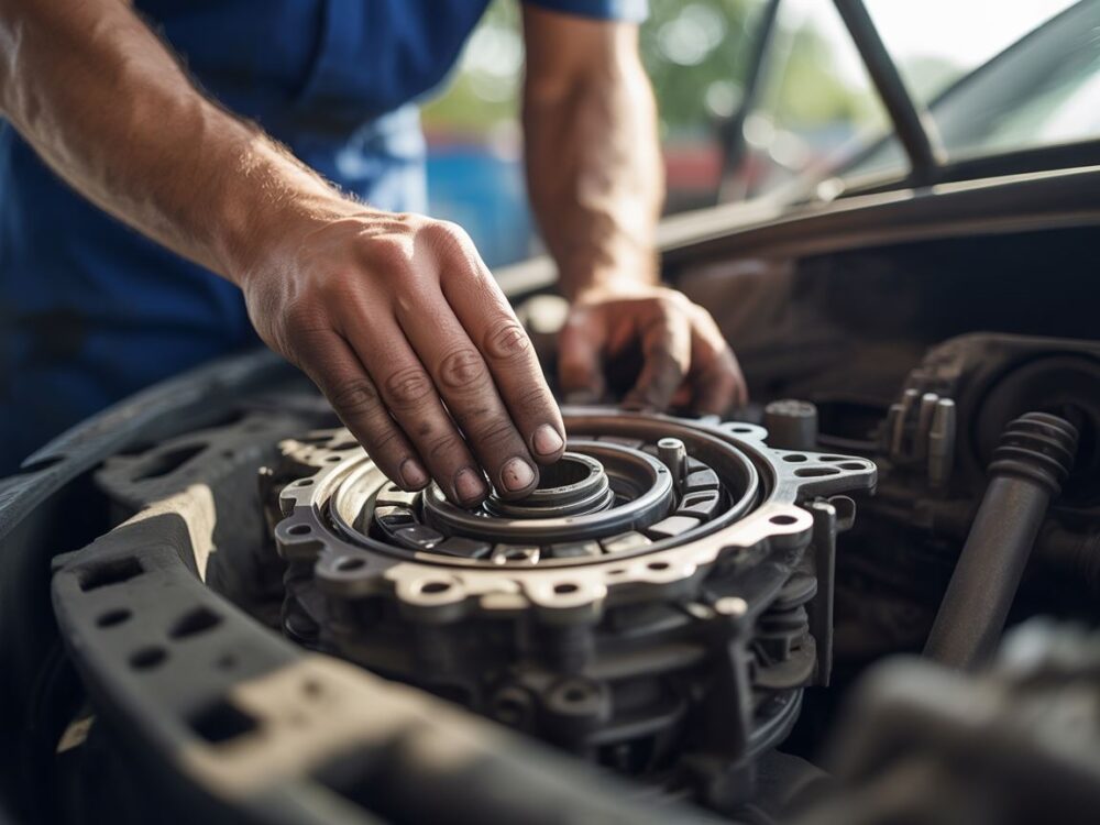 Uszkodzona skrzynia biegów