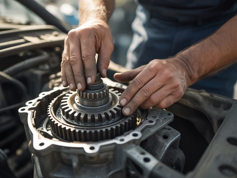 Wadliwe części mechanizmu