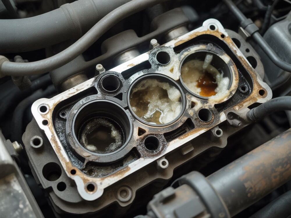 Wyciek płynu chłodniczego