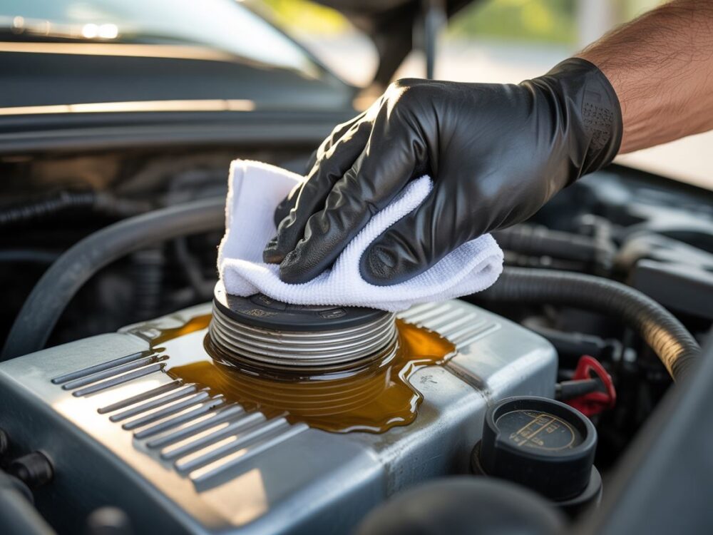 Wymiana oleju w silniku