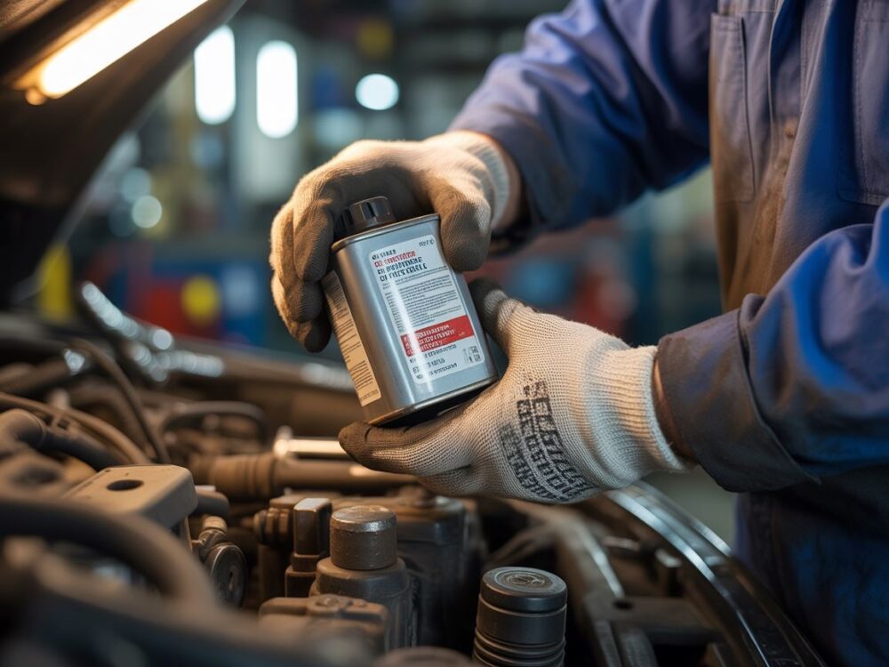 Wynik płukania silnika