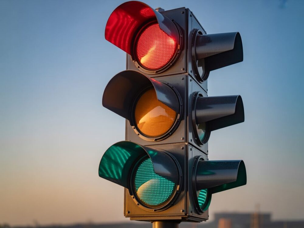 Zatrzymaj się na czerwonym