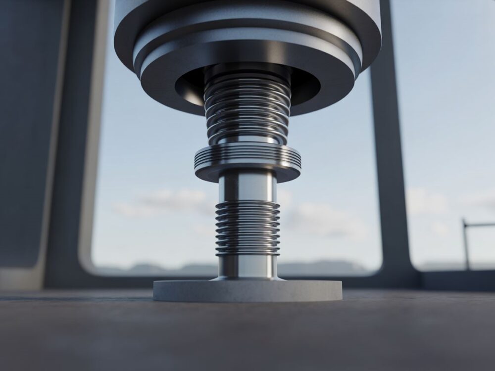 Zawieszenie gwintowane – schemat