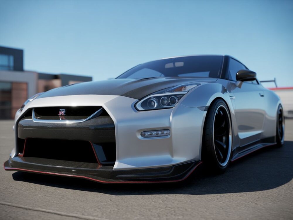 Zderzak Nissan GTR