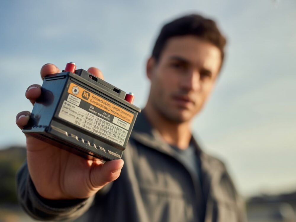 Znakowanie roku baterii